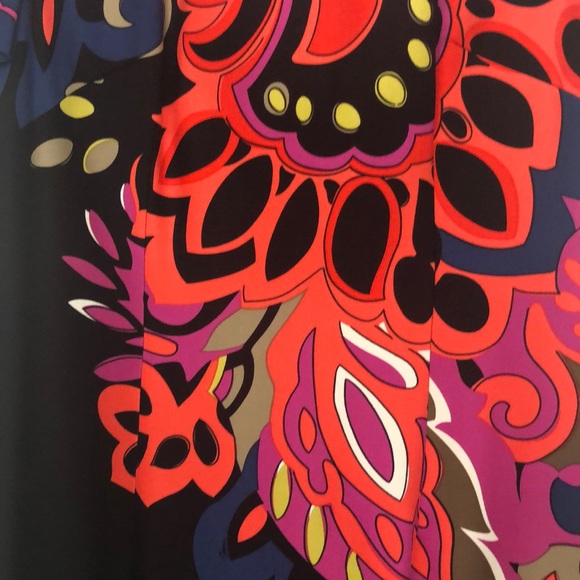 Trina Turk Natasha Point Bonita Paisley Dress - Picture 2 of 3